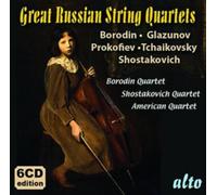 BORODIN QT/SHOSTAKOVICH QT/AMERICAN SQ: GREAT RUSSIAN STRING QU - CD BRAND NEW