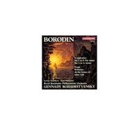 BORODIN/ROZHDESTVENSKY/ROYAL STOCKHOLM PHIL: SYMPHONIES 1 & 3/2 ORCHESTRAL - CD