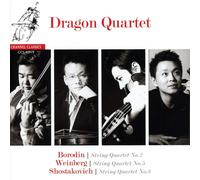 Dragon Quartet - Borodin: String Quartet No. 2 In D Major; Shostakovich - String Quartet In C Minor Opus 110; Weinberg - String Quartet In B Flat Major Opus 27