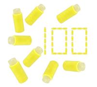 BOROLA 100PCS Half-Length Foam Darts, Precision Short Ammo Glow Tip