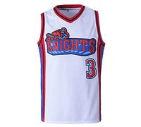 BOROLIN Calvin Cambridge Shirts #3 LA Knights Basketball Jersey - White - Large