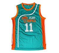 BOROLIN Mens Flint Tropics Movie #11 Monix Basketball Jersey - green - S