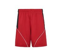 BOROLIN Mens Wildcats High School Basketball Shorts, 14 Troy Bolton Jersey Shorts, Red, 3X-Large