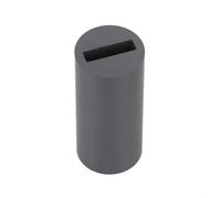 Boron Carbide Sandblaster Nozzle, Square Flat Mouth B4C Blasting Tip for Air Sandblasting Tools, Compatible with Various Media Including Glass Balls and Silicon Carbide(4X20X45MM)