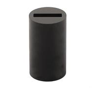 Boron Carbide Sandblasting Nozzle - Square Flat Mouth Air Blast Tip for Sandblaster Cabinets, 4x20mm B4C Abrasive Nozzle with High Wear Resistance & Temp/Pressure Stability(4X20X35MM)