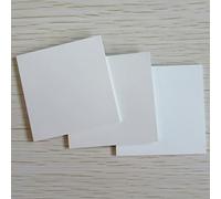 Boron Nitride Ceramic Square Sheet - BN ≥ 99% - Heat Sink Substrate Plate for Scientific Research - 1pc(0.5mmx30mmx30mm)