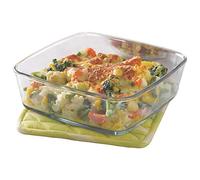 Borosil Glass Baking Dish, 1.6L, Transparent