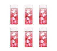 BOROSIL® Glasses | 450ml | Set of 6 | Ultra Clear | Microwave and Dishwasher safe | VISION CLASSIC SERIES