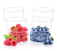 Borosil VCLK180 Vision Classic Large Katori Bowl (Set of 6), 6 oz (180ml), Glass