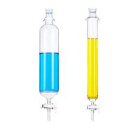 Borosilicate Glass Chromatography Column,with G3 Sand Core and PTFE Stopcock - 24/40 Joint,1pcs(25mmx300mm)