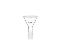 Borosilicate Glass Filtering Funnel 60 Degree Ground Joint Ware-50mm 19/26#