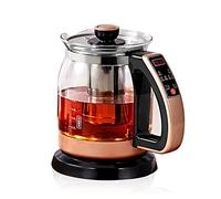 Borosilicate Glass Rapid Boil Electric Water Kettle LED Indicator Light, Keep Warm Function, 1.2L, Temperature Control (40 ℃ - 80℃)