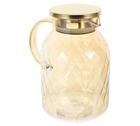 Borosilicate Glass Teapot L High with Metal Handle | Induction Cooker Heating, Easy Tea Brewing, Not Easy to Deform or Break, Home Kitchen Serving Vessel