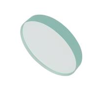 Borosilicate View Glass 1 piece Round Observation Sight Glass Thickness 5/8mm, Borosilicate Lens for Boiler Valves(160X5mm)