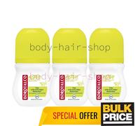 Borotalco Active Citrus Lime Roll-On Deodorant Odor Blocker 48H Protect 6-Pack