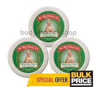 Borotalco Crema Vellutante Original Italian Body Cream Talc Scent 150ml 3-Pack