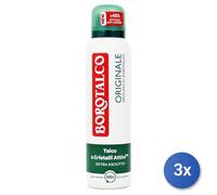 Borotalco Deodorant Spray 150 Ml 3x Transparent Original Made In Italy