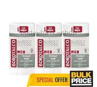 Borotalco Men Invisible Musk Stick Deodorant Anti-Stain Odor Protection 6-Pack