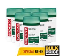Borotalco Original Stick Deodorant Classic Talc Scent Sweat Odor Protect 6-Pack