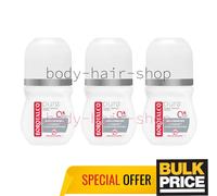 Borotalco Pure Invisible Musky Scent Deodorant Roll-On Anti-Stain 50ml 3-Pack
