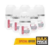 Borotalco Pure Invisible Musky Scent Deodorant Roll-On Anti-Stain 50ml 6-Pack