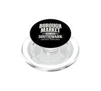 Borough Market Est. 1756 Southwark London England Cream Ink PopSockets PopGrip for MagSafe