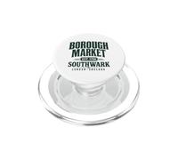 Borough Market Est. 1756 Southwark London England Green Ink PopSockets PopGrip for MagSafe