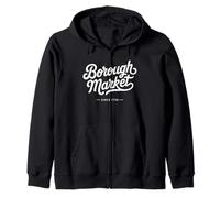 Borough Market Hand Lettering Since 1756 Zip Hoodie