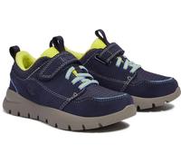 Boroughs Project Low Hook & Loop Sneaker Dark Blue Suede