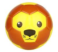 BORPEIN 6 Inches Mini Soccer,Cute Animal Design Soft Foam Ball For Kids Toddlers, Soft and Bouncy,Perfect Size For Kids Playing Dispatched from UK(lion)
