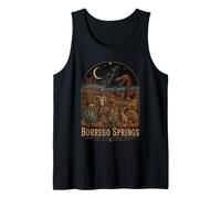 Borrego Springs California Wildflower Desert Tank Top