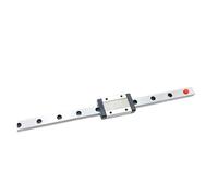 BORRGTU Miniature linear motion guide 9mm Linear Guide MGN9 50mm-700mm Linear Rail + MGN9H Or MGN9C Block (Color : MGN9C-01, Size : 50mm)