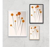 Borris Photography Dreaming Daisies Giclee Art Print - A4 - Black Frame