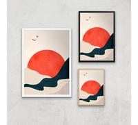Borris Photography Drowning Sun Giclee Art Print - A2 - Print Only