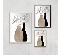 Borris Photography Gris En Gris Giclee Art Print - A3 - Black Frame