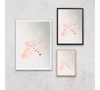 Borris Photography Sun And Heaven Giclee Art Print - A2 - Wooden Frame