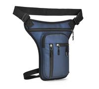 Borsa a coscia - Drop Leg Bag - Gamba Regolabile per Cellulare, Portafoglio, Bollitore, Guanti, Da Gamba Regolabile | Regolabile per Ciclismo Uomo | Ma, blue, Se référer à la description, Refer to