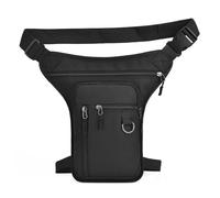 Borsa a coscia - Drop Leg Bag - Gamba Regolabile per Cellulare, Portafoglio, Bollitore, Guanti, Da Gamba Regolabile | Regolabile per Ciclismo Uomo | Ma, Black, Se référer à la description, Refer to