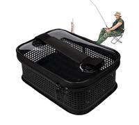 Borsa Per Attrezzatura - Borsa Per Attrezzi Da Legda | Per Attrezzatura - BDesign Con Maniglia Portatile E Rete, Pescas A Mosca Pers Casting Trolling Jigging E Zaino Viaggio