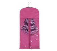 Borsa Porta Parrucca - Portaoggetti per Posticci e Extension Gancio Integrato Custody Viaggio Capelli Accessorio Pratico Organizer Riutilizzabile | per Protezione Trasporto Parrucche Capelli Synthetic