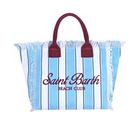 Borsa Vanity a righe - female - MC2 Saint Barth - Shopping Bags - Blue - ONE SIZE - Bags ONE SIZE