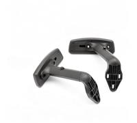 BORSAD Office Chair Armrest Replacement - Comfortable & Adjustable PP Material Armrests With Movable Lids 4cm (27-36cm Adjustable Height) -Perfect For Your Office Chair Upgrade(Black b)