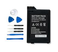 BORSCELLOR PSP2000 Battery 2000mAh 3.6V Rechargeable Pack Replacement Upgrade for PSP-S360 PSP-S110 PS3000, PSP-3001, PSP-3001, PSP-3000, PSP-3001, PSP-3002, PSP-3004 Console Video Games