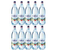 Borsec Sparkling Water 1.5l | Carbonated Water | Romanian Water Romanesc (10 Pack, Sparkling water)