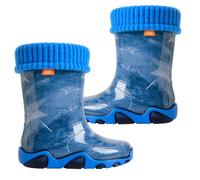 Bortaberg Demar Stormer Kids' Rain Boots | Children's PVC rain boots with reflective elements and a choice of colourful printed designs