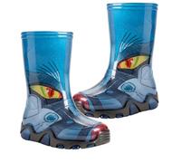 Bortaberg Demar Stormer Kids' Rain Boots | Children's PVC rain boots with reflective elements and a choice of colourful printed designs
