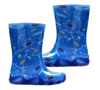 Bortaberg Demar Stormer Kids' Rain Boots | Children's PVC rain boots with reflective elements and a choice of colourful printed designs