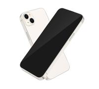 BORTAM Display Fake Toy Mobile Phone without Logo Non-Working Replica 1:1 Phone for iPhone 14 Plus Dummies Fake Toy Mobile Phone (14 Plus White Black Screen)