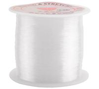 Bortivier 0.2mm Diameter Clear Nylon Fish Fishing Line Spool Beading String