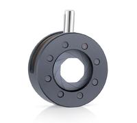 Bortivier 0.5-7.5mm Manual Aperture Adjustable Mechanical Iris Diaphragm Iris Diaphragm for Digital Camera Microscope Iris SK7.5